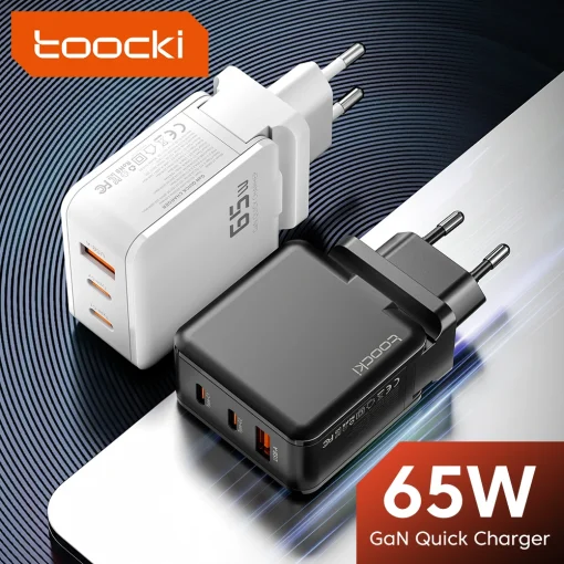 Зарядное устройство Toocki 65 Вт GaN USB Type-C