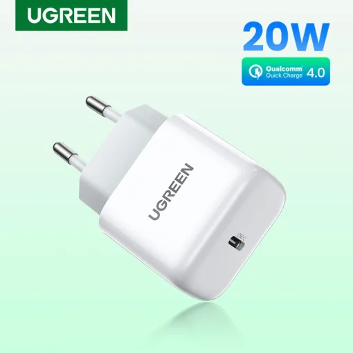 Зарядное устройство UGREEN USB Type C 20 Вт