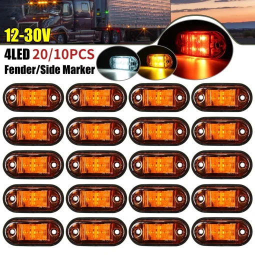 Индикатор габаритов 4LED 12-24V