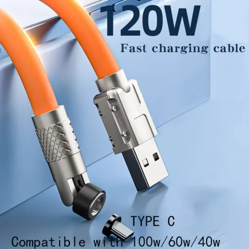 Кабель 6A Magnetic Cable быстрой зарядки