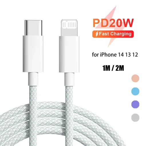 Кабель PD 20 Вт USB C