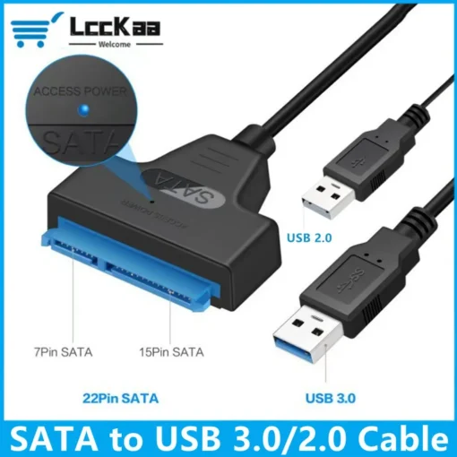 Кабель SATA в USB 3.02.0 для 2,5-дюймового внешнего HDD SSD