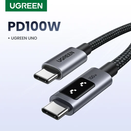 Кабель UGREEN UNO PD100W для быстрой зарядки USB C