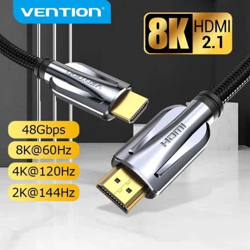 Кабель Vention HDMI 2.1 8K60 Гц 4K120 Гц