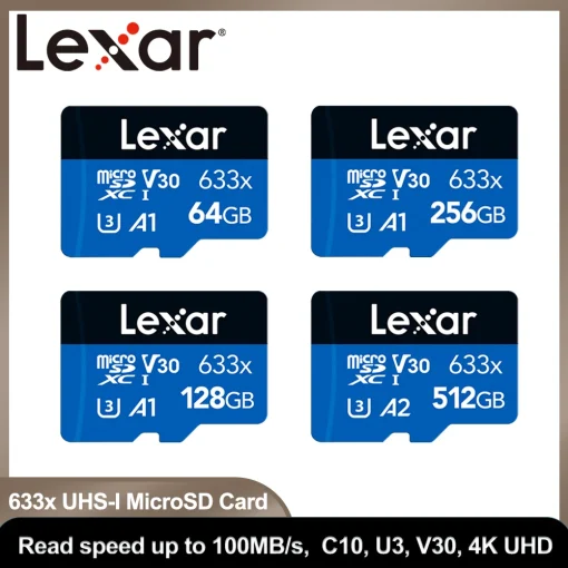 Карта памяти Lexar 633x microSD