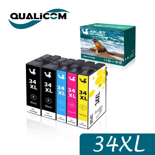 Картридж с чернилами Qualicom 34XL T3471