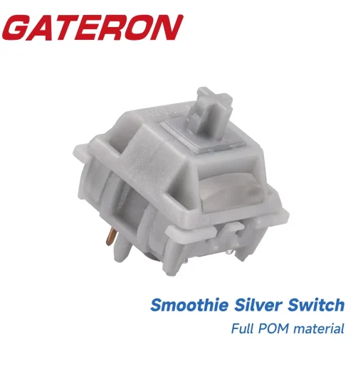 Клавиатура GATERON Smoothie Silver Switch с 5 контактами