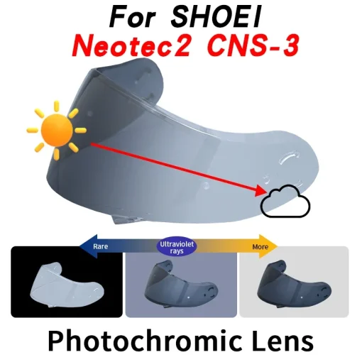 Козырек Shoei Neotec 2 CN-3, фотохромный