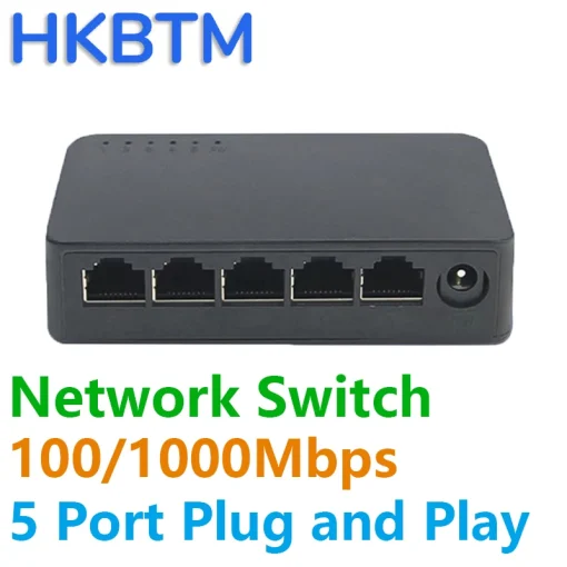 Коммутатор Gigabit Ethernet 5 портов