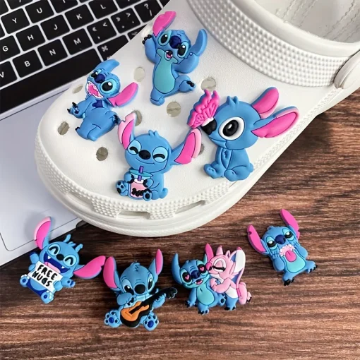 Комплект из 8 пряжек для обуви Disney Stitch