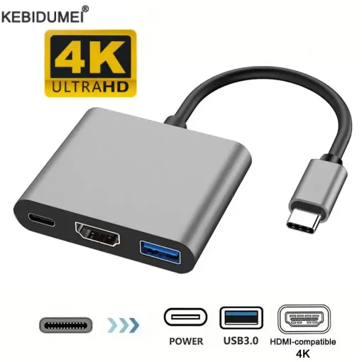 Концентратор USB 3 в 1