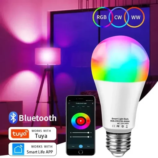 Лампа Tuya Smart LED E27