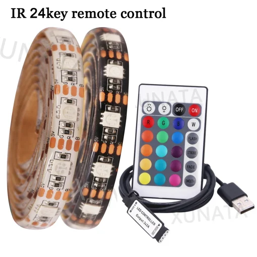 Лента светодиодная USB 5V RGB 5050