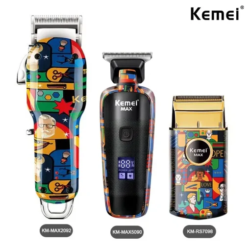 Машинка для стрижки волос Kemei KM-MAX2092