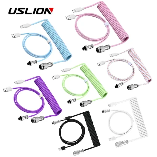 Механический кабель USLION для клавиатуры USB Type-C