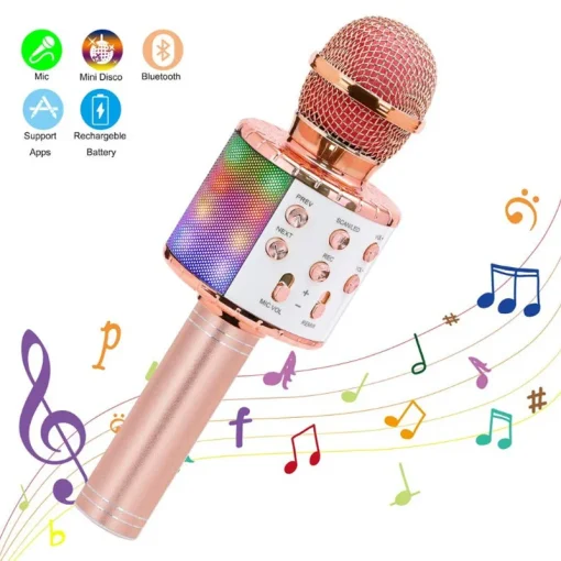 Микрофон 5в1 Karaoke для детей, Bluetooth