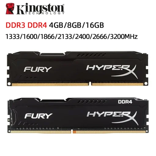 Модули памяти HyperX Fury DDR3 DDR4