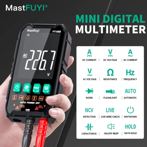 Мультиметр цифровой MASTFUYI FY106