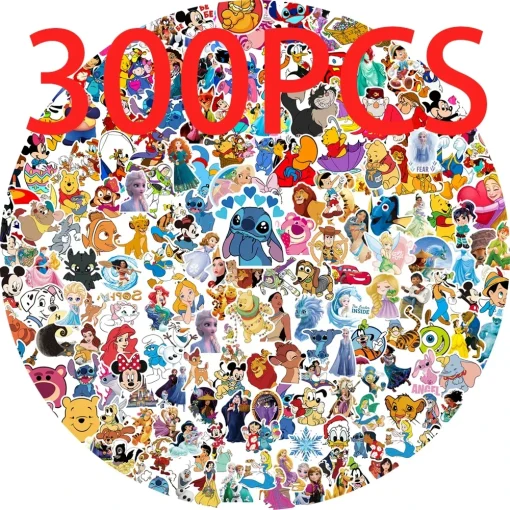 Наклейки Disney Mix Cartoon Cute 50100200300 шт.