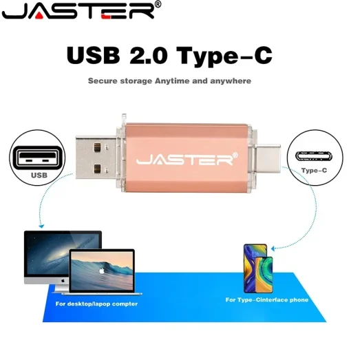 Накопители JASTER TYPE-C USB