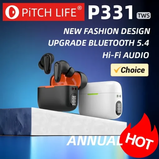 Наушники PiTCHLIFE-P331,TWS,Hi-FI