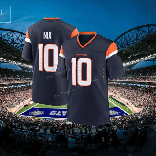 Новинки лета Регбийная футболка для мужчин, Denver Broncos № 10