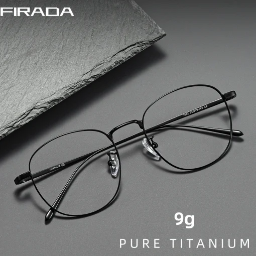 Очки FIRADA Fashion Eyewear из ретро титана