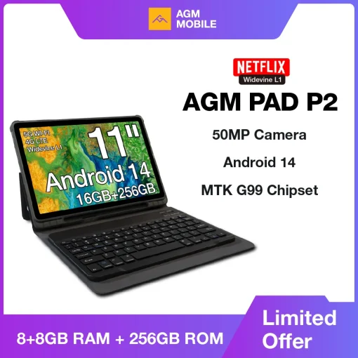 Планшет AGM PAD P2 8 ГБ+256 ГБ