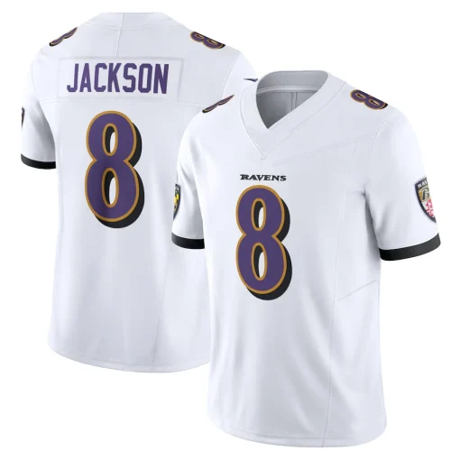 Последние спортивные принтованные 3D футболки Baltimore Ravens Lamar Jackson