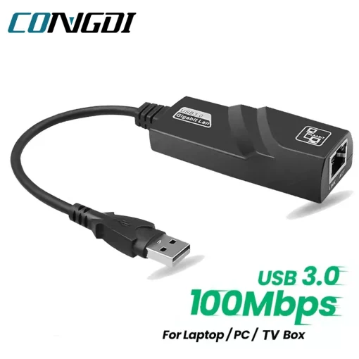 Проводной USB 3.0 RJ45 Ethernet-адаптер