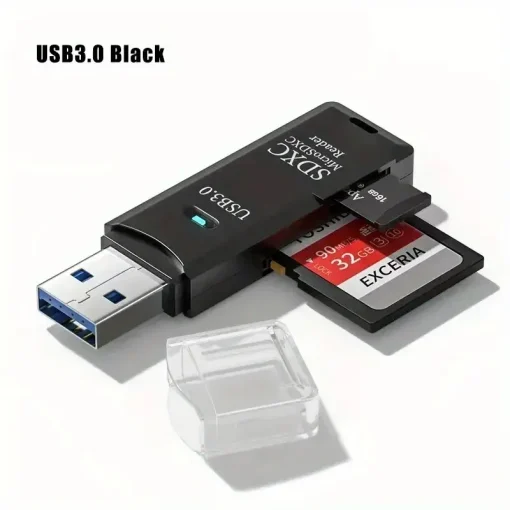 Прочный 2-в-1 USB 3.0 2.0 картридер для карт Micro SD