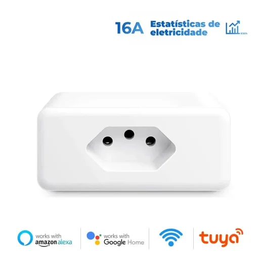 Розетка Tuya 16А с WiFi