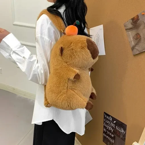 Рюкзак Capybara Plush Kawaii