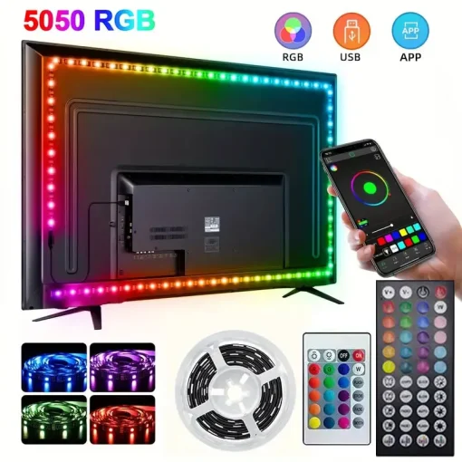 Светодиодная лента RGB 5050 USB 5V