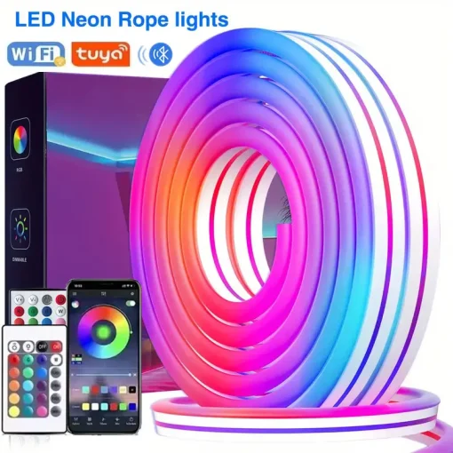 Светодиодная лента RGB Neon 5V USB 1M 2M 3M 5M