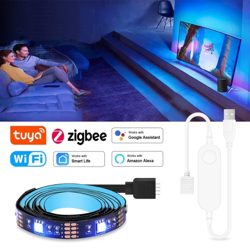 Светодиодные лампы Smart Zigbee USB Tuya Wifi