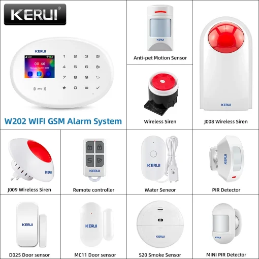 Сигнализация KERUI W202 WiFi GSM