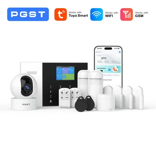 Система охранной сигнализации PGST Residential Tuya Smart Gsm Wifi