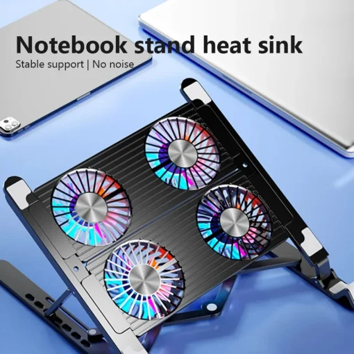 Складная охлаждающая подставка для ноутбука New Laptop Cooler Base Stand