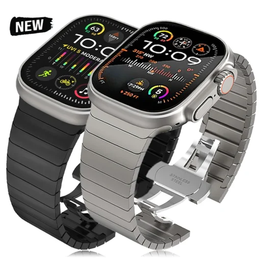 Титановый браслет Ultra 2 1 для iWatch 8910