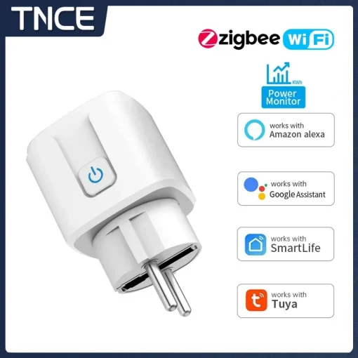 Умная розетка TNCE TUYA Wi-FiZigbee EU 1620A