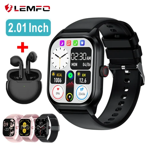 Умные Часы LEMFO LT10 с Bluetooth 2024