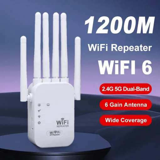 Усилитель сигнала Wi-Fi 1200 Мбитс