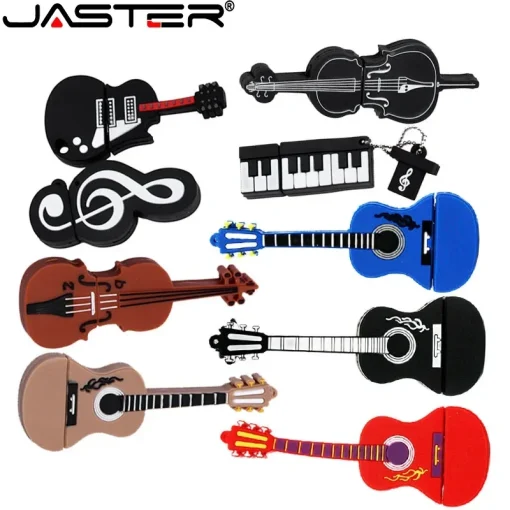 Флеш-накопитель JASTER USB 2.0, 64 ГБ, 32 ГБ, 16 ГБ, 8 ГБ, 4 ГБ