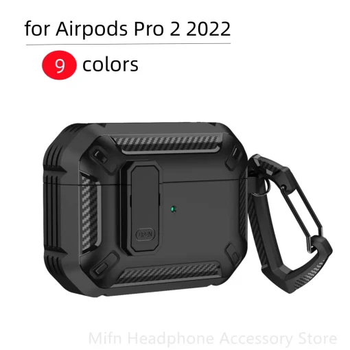 Чехол для AirPods Pro 2 из карбона