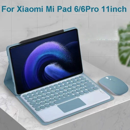 Чехол для Xiaomi Mi Pad 6 11 дюймов, отсоединяемый чехол-клавиатура Bluetooth для Xiaomi Mi Pad 6 Pro 11 дюймов