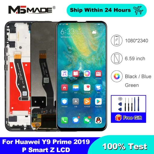 Экран 6,59 для Huawei P Smart Z LCD Y9 Prime