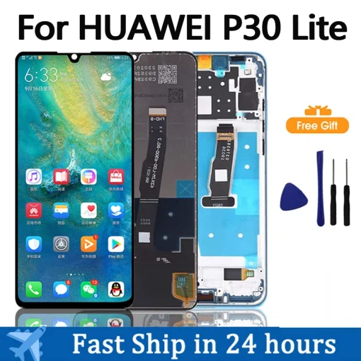 Экран LCD и тачскрин HUAWEI P30 Lite, HUAWE MAR